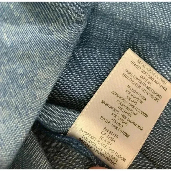 Staring at Star Urban Outfitters Chambray Dress 2 NEW. 1354 - Picture 6 of 6